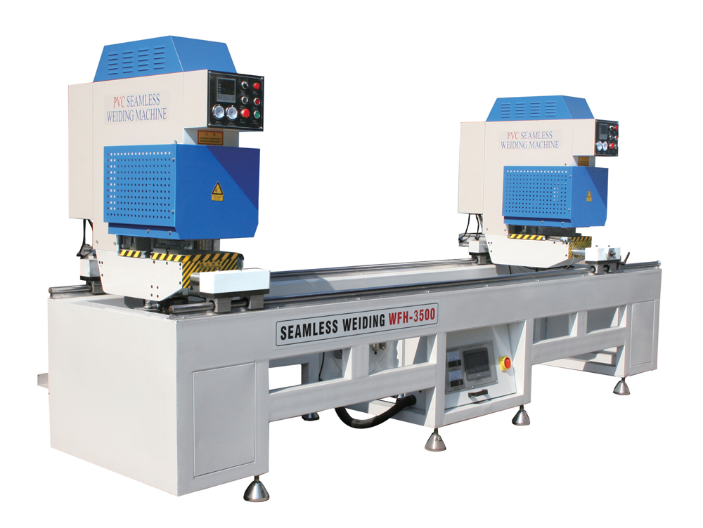 General  configuration double-head seamless welding machine